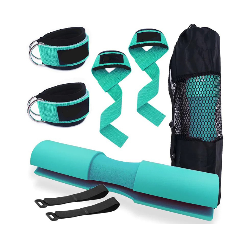Barbell Pad Set with Ankle Strap for Hip Thrusts