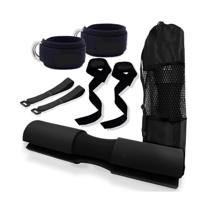 Barbell Pad Set with Ankle Strap for Hip Thrusts